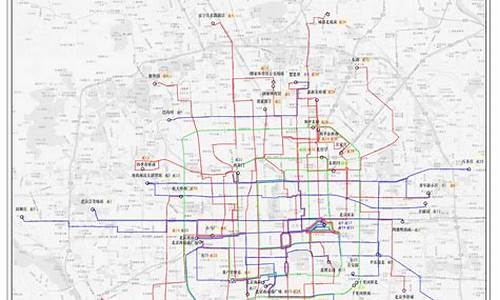 北京公交线路图_北京公交线路图查询京公交车路线查询